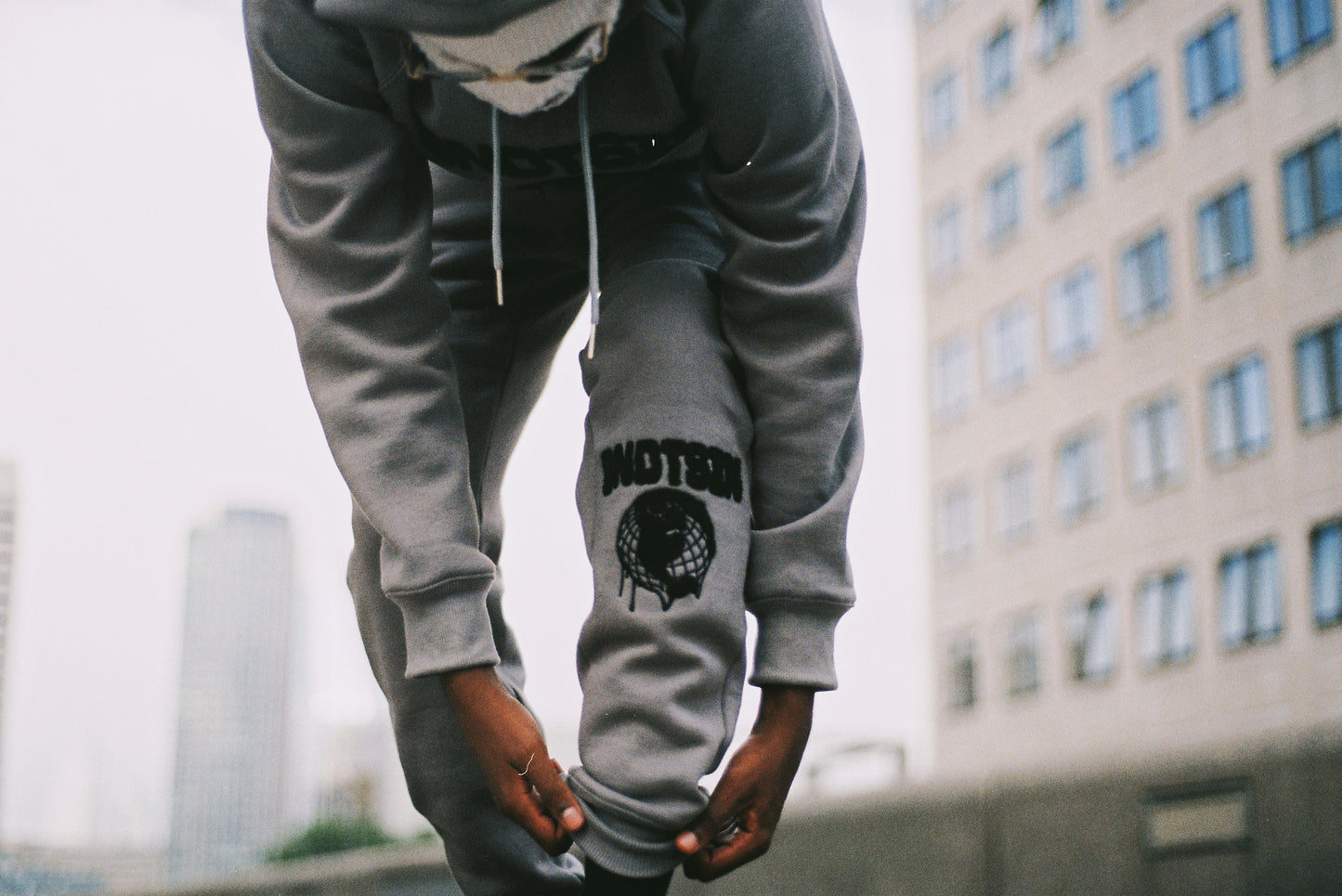 Grey Chenille Tracksuit