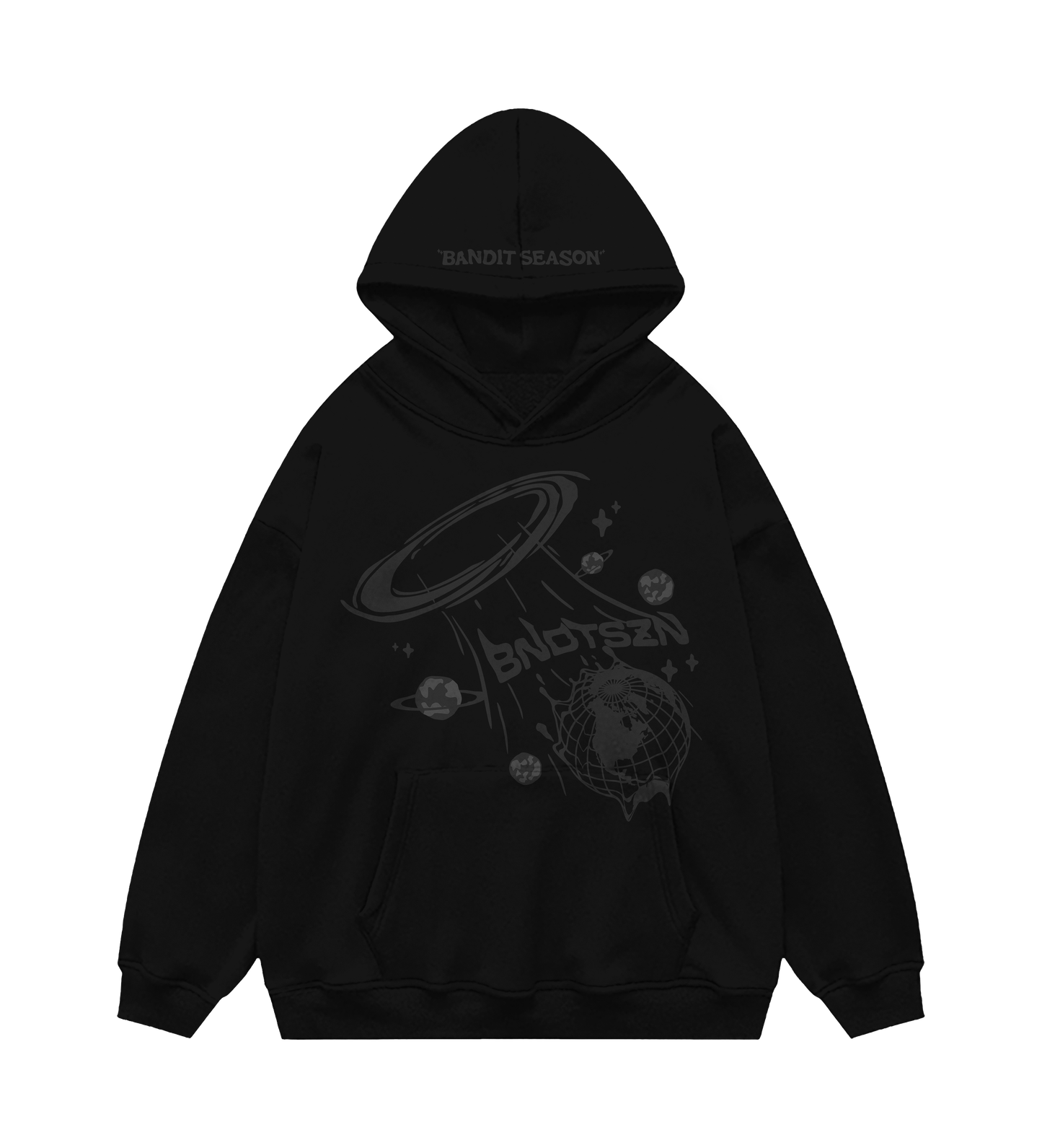 "TBTT" - HOODIE - BLACK